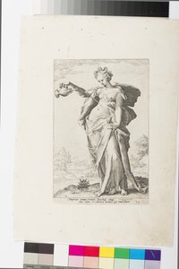 Temperanse (gravering) av Jacob Matham