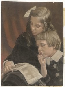 Portrett van Mies en Co Merkelbach