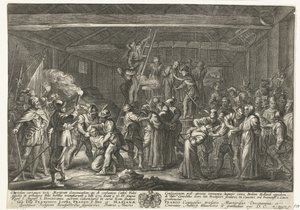 Martyrer av Gorkum, 1572 av Jacob Neefs