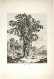 Nær la Cava, fra Suite IV Views Drawn in the Kingdom of Naples