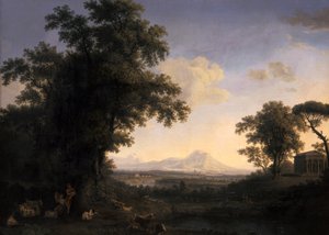 Arkadisk landskap, 1829