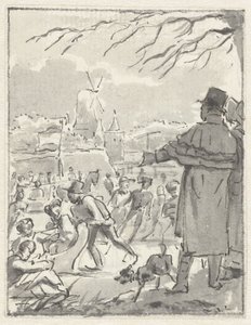 IJsvermaak op een stadsgracht bij een molen   1356176   no       norwegian Successfully Translated  Original: Portrait du grand duc Constantin Pavlovich de Russie (1779-1831), devant latre. (Portrait of the Grand Duke Contantine Pavlovich of Russia at the 