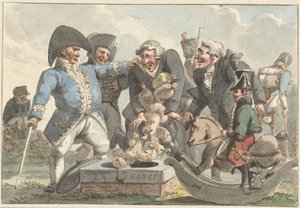 Tegneserie om Tiercingen fra 1810