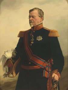 Bernhard (1792-1862), hertug av Sachsen-Weimar. General i nederlandsk tjeneste