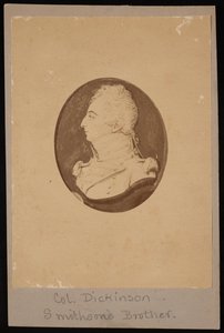 Portrett av Henry Louis Dickinson 1771-1820, 1805 fotografert 1880-tallet. av Jacob Spornberg