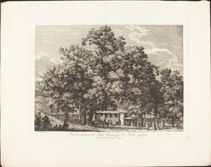 Rekreasjonssted for Fiaminchi-malerne fra forrige århundre i Monte Testaccio av Jacob Wilhelm Mechau