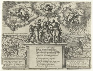 Allegori om erobringen av Antwerpen-citadellet, 1577 av Jacob de Gheyn (I)