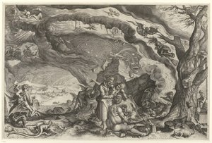 Heksesabbat av Jacob de Gheyn (II) (attributed to workshop of)