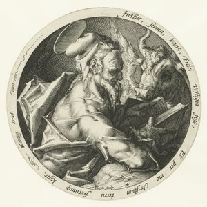 Evangelist Luke De fire evangelistene (serietittel) av Jacob de Gheyn (II)