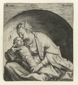Madonna med sovende Kristusbarn
