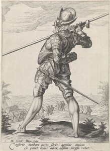 Pieker Offiserer og soldater (serietittel) av Jacob de Gheyn (II)