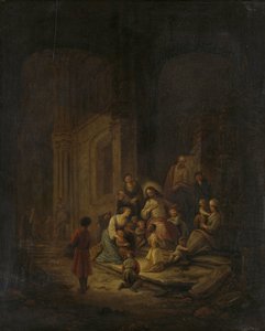 Kristus velsigner de små barna av Jacob de Wet (I)
