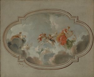 Flora og Zephyr, 1743. av Jacob de Wit