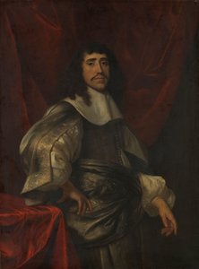 Portrett av en mann, antatt å være Christoffel van Gangelt, andre ektemann til Lucretia Boudaen av Jacob van Loo (attributed to)