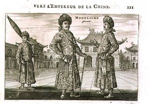 Mongolere, fra en beretning om en nederlandsk ambassade til Kina