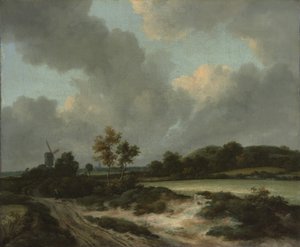 Kornmarker, midten av eller slutten av 1660-årene. av Jacob van Ruisdael