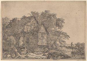 Den lille broen av Jacob van Ruisdael