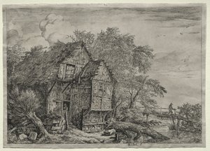 Den lille broen av Jacob van Ruisdael