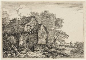 Den lille broen av Jacob van Ruisdael