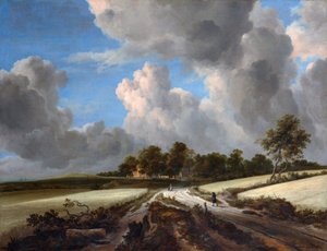 Hveteåkre av Jacob van Ruisdael