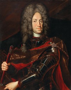 Portrett av Charles VI 1685-1740, den hellige romerske keiseren.