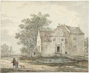 IJzendoorn slott i Betuwe av Jacob van Strij
