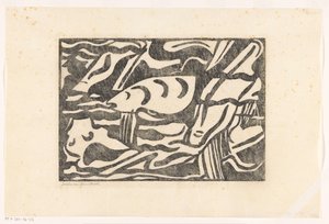 Komposisjon XIII (original tittel) av Jacoba van Heemskerck (signed by artist)