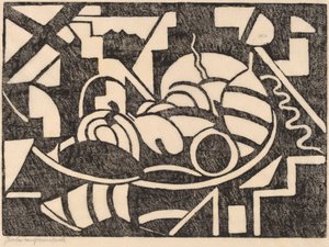 Stilleben, 1916.