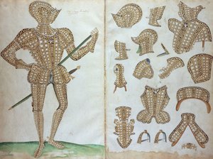 Suit of Armor for Sir Henry Lee, fra "An Elizabethan Armourer