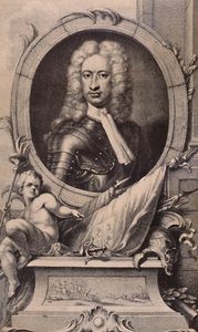 Charles Mordaunt, jarl av Peterborough og Monmouth, engelsk soldat, c1740 1894 av Jacobus Houbraken