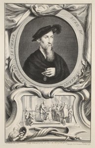 Portrett av Edward Seymour, hertugen av Somerset, illustrasjon fra 