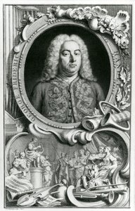 Portrett av George Frederick Handel, 1768