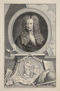 Portrett av Isaac Newton, illustrasjon fra 