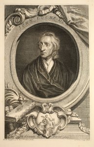 Portrett av John Locke, illustrasjon fra 