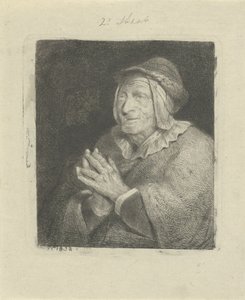 Gammel dame av Jacobus Ludovicus Cornet