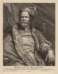 Martin Rijckaert av Jacobus Neeffs, after Sir Anthony van Dyck