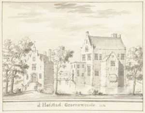 Slottet Groenewoude nær Woudenberg, i 1382 