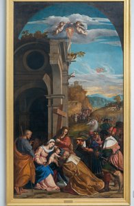 Tilbedelse av magi i nærvær av Saint Helen