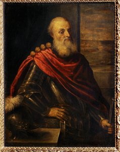 Porträt von Vincenzo Cappello, venezianischer Admiral, auch bekannt als Porträt von Nicolo Capello, "Gouverneur" einer Galeere