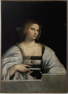 Portrett av en dame, Allegory of Virginity. (Maleri