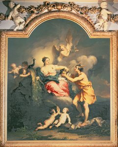 Juno mottar sjefen for Argus (olje) av Jacopo Amigoni