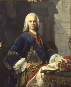 Portrett av Ferdinando IV, konge av Spania (1711-59) (olje på lerret) av Jacopo Amigoni