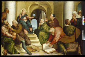 Kristus blant legene, 1500-tallet av Jacopo Bassano