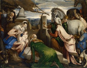 The Adoration of the Magi, ca 1555