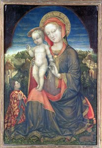 Ydmykhetens madonna forgudet av Leonello d