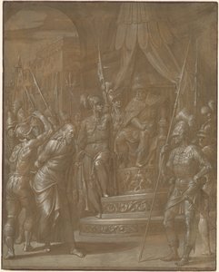 Kristus før Herodes av Jacopo Ligozzi