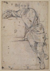 Sittende ungdom av Jacopo Pontormo