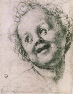 Studie av en putto for 