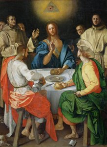 Nattverden i Emmaus av Jacopo Pontormo