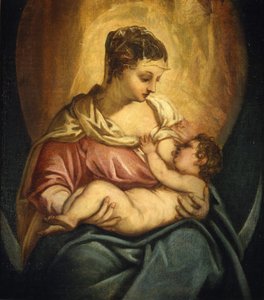 Pleie Madonna. av Jacopo Robusti Tintoretto